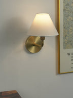 Clara Brass Wall Sconce