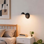 Disc Base Dome Wall Sconce