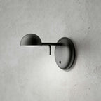 Disc Base Dome Wall Sconce