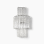 Glacier Tier Glass Wall Light