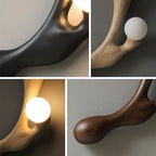 Liora Drift Wood Wall Lamp