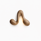 Sera Flow Wood Wall Light