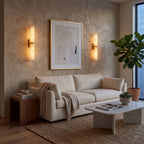 Aluna Alabaster Bar Wall Light