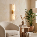 Aluna Alabaster Bar Wall Light