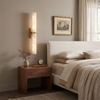 Aluna Alabaster Bar Wall Light