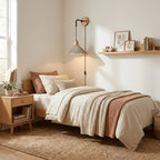 Microcement Plug-in Wall Lamp