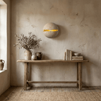 Cleft Travertine Globe Wall Sconce