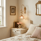 Gold Rose Wall Sconce