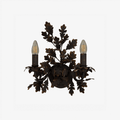 Oak Leaf Wrought Sconce