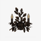 Oak Leaf Wrought Sconce