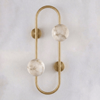 Solenne Alabaster Branch Wall Sconce