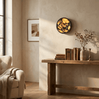 Orlina Stone Disc Wall Sconce