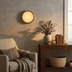 Orlina Stone Disc Wall Sconce