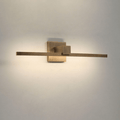 Aurevia Vintage Brass Linear Wall Sconce