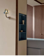 Wren Faceted Glass Wall Sconce