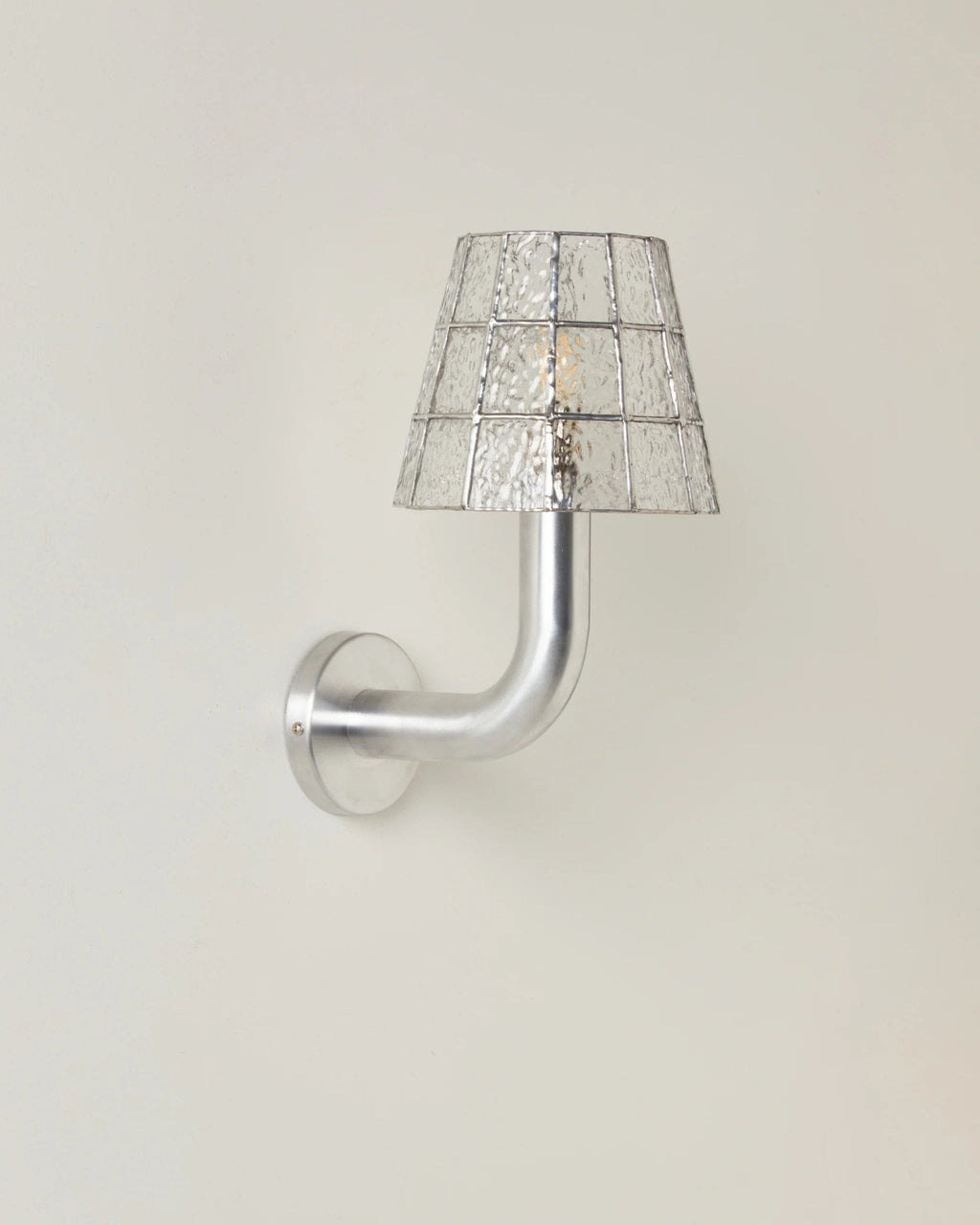 Wren Faceted Glass Wall Sconce