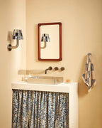 Wren Faceted Glass Wall Sconce
