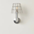 Wren Faceted Glass Wall Sconce