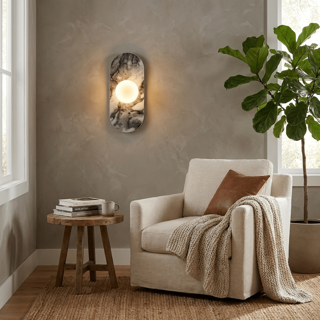 Liora Stone Capsule Wall Sconce