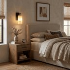 Elowen Alabaster Lantern Wall Sconce