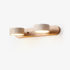 Travertine Duo Wall Light
