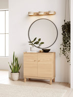 Travertine Duo Wall Light