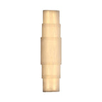 Tiered Alabaster Column Sconce