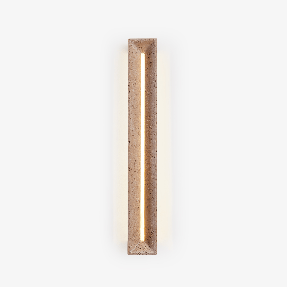 Solace Travertine Beam Wall Light