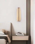 Solace Travertine Beam Wall Light