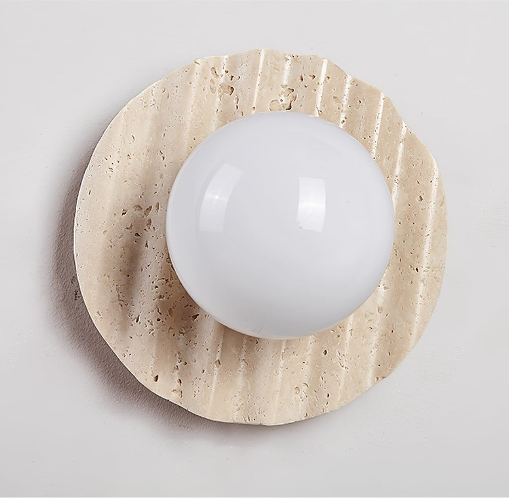 Selorar Travertine Wall Light