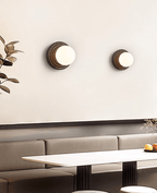 Lunara Travertine Wall Sconce