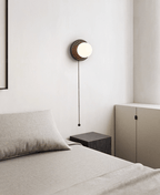 Lunara Travertine Wall Sconce