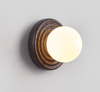 Lunara Travertine Wall Sconce
