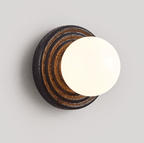 Lunara Travertine Wall Sconce