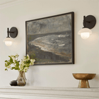 Milo Alabaster Double Wall Light