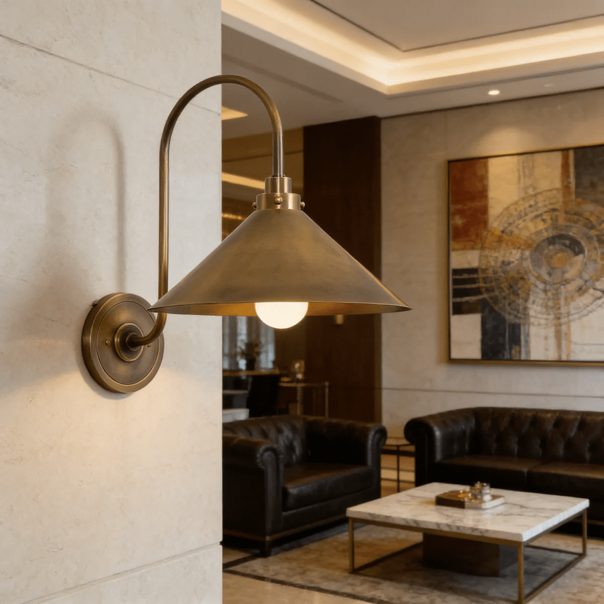Alessia Cone Wall Light