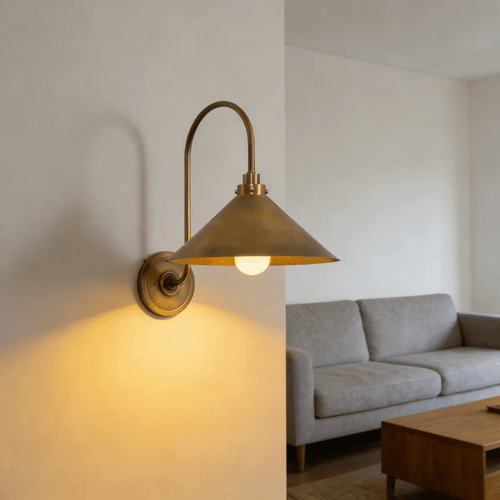 Alessia Cone Wall Light