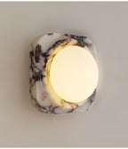 Lunar Marble Wall Light