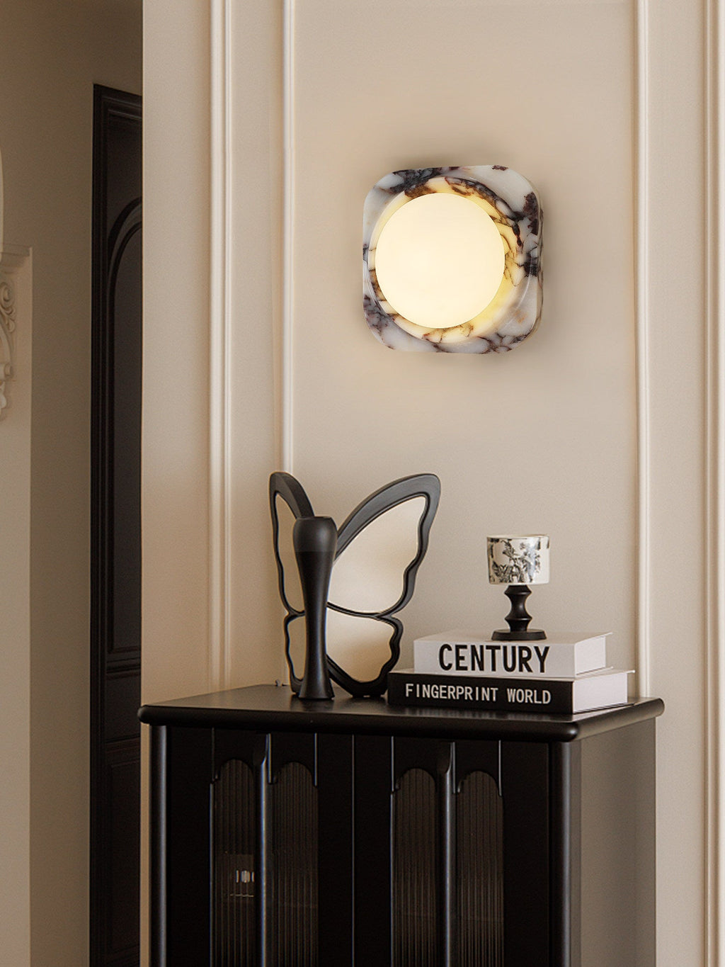 Lunar Marble Wall Light