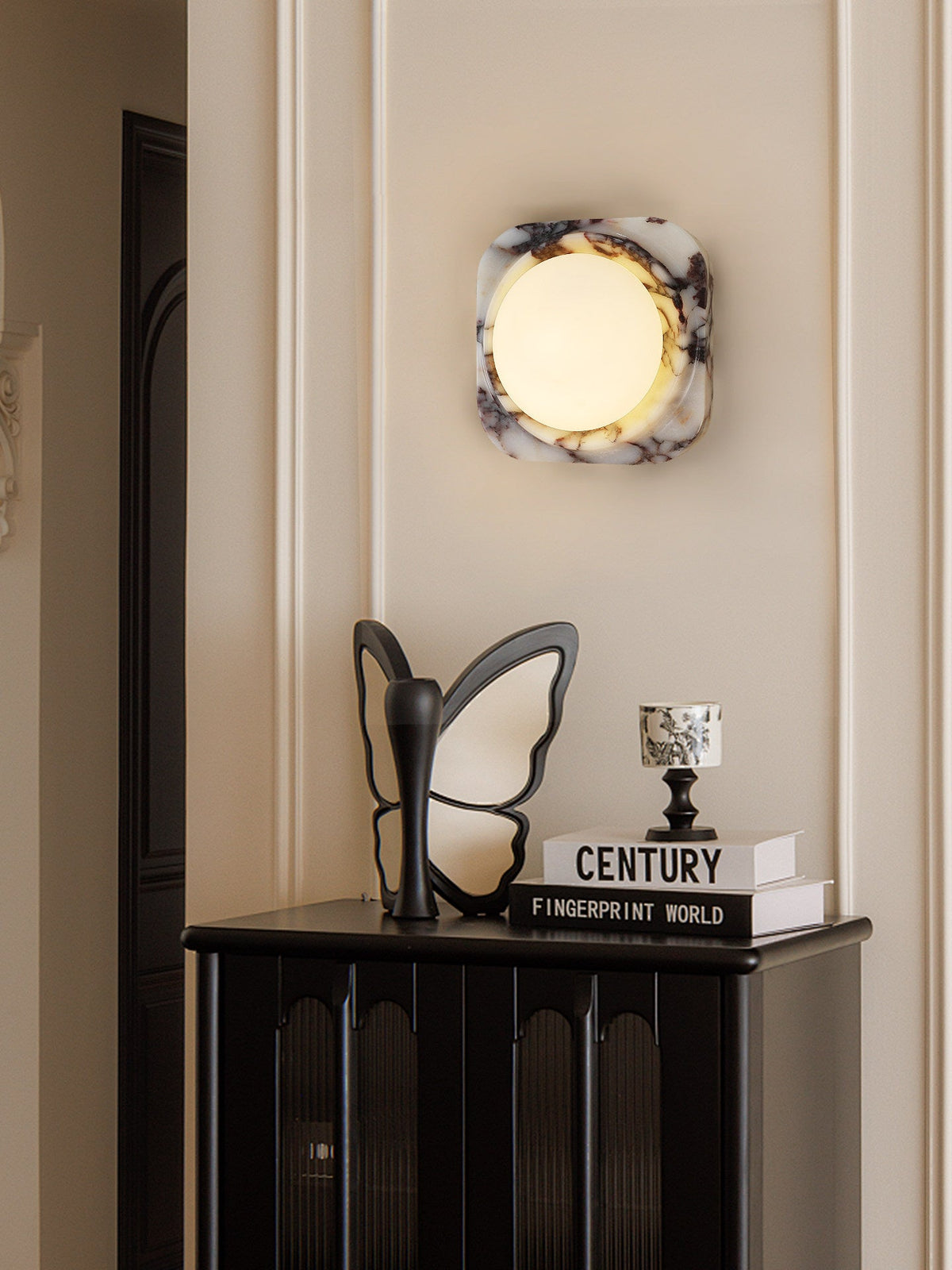Lunar Marble Wall Light