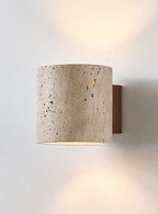 Tavian Travertine Wall Lamp