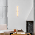 Aurelia Slim Alabaster Linear Wall Light