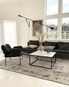 Long Swing Arm Wall Lamp