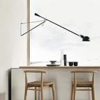 Long Swing Arm Wall Lamp