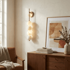 Aurelle Alabaster Wall Sconce