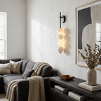 Aurelle Alabaster Wall Sconce