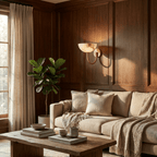 Virelle Alabaster Bowl Wall Sconce