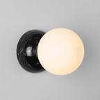 Marble Globe Wall Sconce