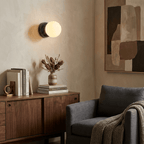 Marble Globe Wall Sconce