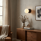 Marble Globe Wall Sconce